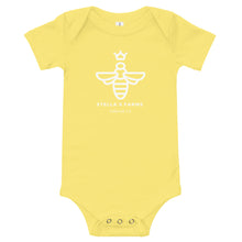 Load image into Gallery viewer, Bee Baby short sleeve one piece
