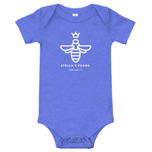 Load image into Gallery viewer, Bee Baby short sleeve one piece
